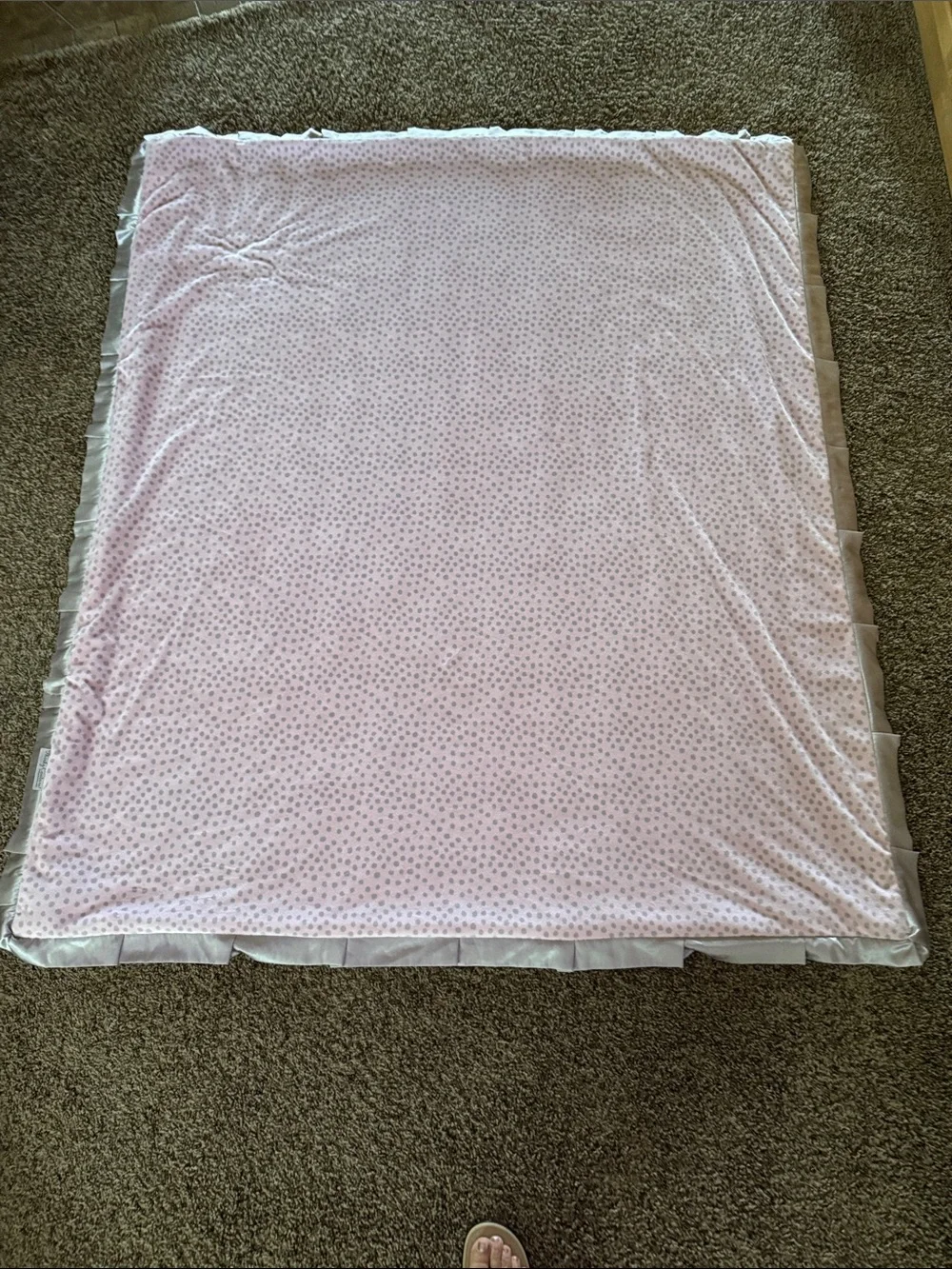 Minky Couture blanket